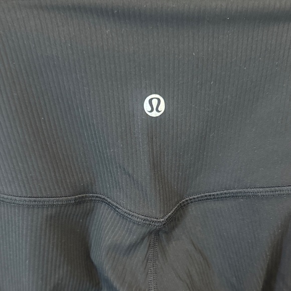 Lululemon Black High-Waisted Leggings - Picture 2 of 2